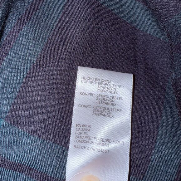 Silence + Noise UO Cher  Green Plaid Mini Skirt~Size 6/ Small - Picture 15 of 16